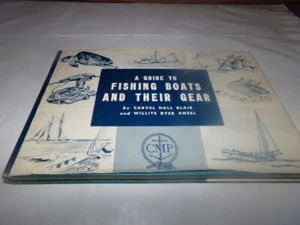 Vintage Guide to Fishing Boats & Their Gear Boats Gill Netter Oyster Dredge 1968 - Picture 1 of 15