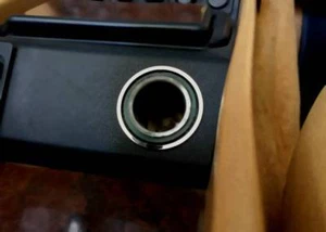 D Chrom Ring für Nissan X-Trail T30 Zigarettenanzünder - Edelstahl poliert - Picture 1 of 3