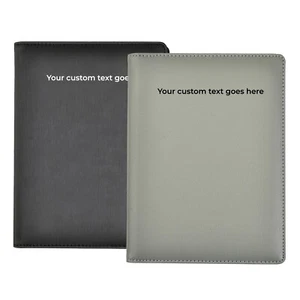 Personalised Text A5 Presentation Document File Folder with 24 Pockets -48 Sides - Picture 1 of 13