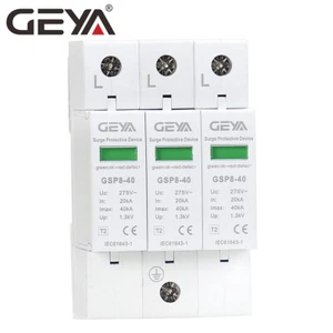 SPD Surge Protector Protective Device AC 40kA 3P 270V 385V 440V Surge Arrester - Picture 1 of 16