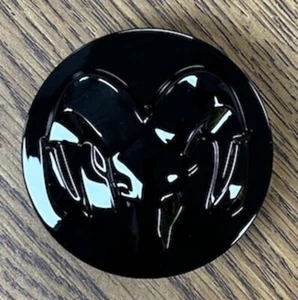 2 1/2" Dodge Ram 1500 Black Center Cap #1LB72RXFAB single - Picture 1 of 1