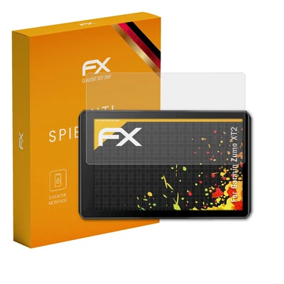 atFoliX 3x Displayfolie für Garmin Zumo XT2 Schutzfolie matt&stoßfest Folie - Bild 1 von 4