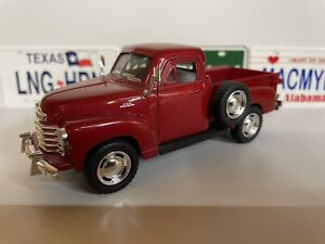 53 CHEVY PICKUP 5 WINDOW  W/SIDE SPARE 1:38 NEW LOOSE