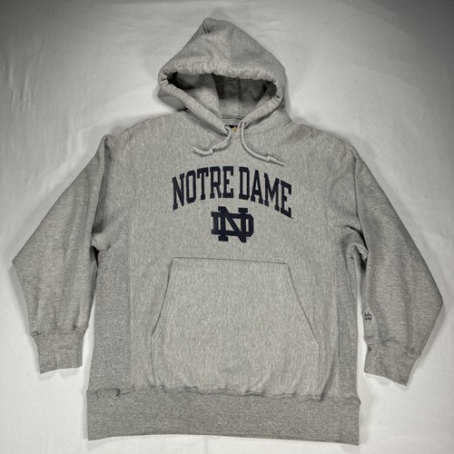 Vintage Sz L Notre Dame Hammes Bookstore Exclusive Hoodie HEAVY THICK