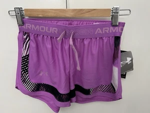 Under Armor Girls Shorts Pink Size Youth Medium Brand New With Tags! - Picture 1 of 7