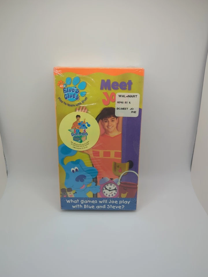 Blues Clues - Meet Joe (VHS, 2002) Brand New - Image 1 of 4