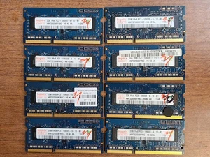 LOT OF 8 HYNIX 2GB 1Rx8 PC3 10600S DDR3 SDRAM LAPTOP MEMORY RAM HMT325S6BFR8C-H9 - Picture 1 of 2