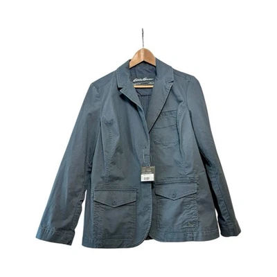 Eddie Bauer Women's Blazer Jacket, Size 16 LegendWash Stretch Winter Blue - Image 1 of 4