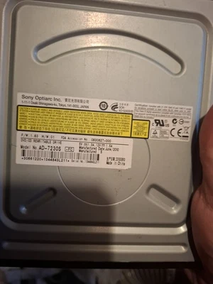 Sony Optiarc Inc AD-7230S Lenovo 71Y5545 Multi DVD RW Brenner SATA Schwarz - Bild 1 von 3