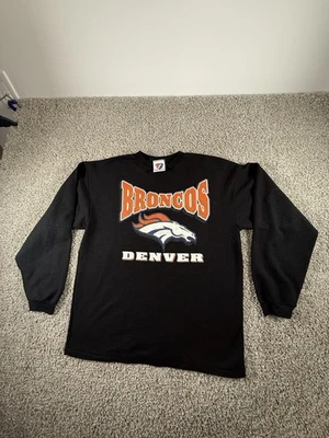 Camiseta De Colección NFL Denver Bronco Manga Larga Fútbol Juvenil XL Foto 1 de 4
