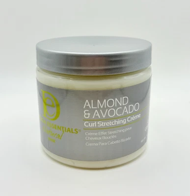 *NUEVO LOOK* Crema estirable rizo de almendra y aguacate Design Essentials 16 oz Foto 1 de 3