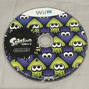 Splatoon Nintendo Wii U Japan Import US SELLER - Disc Only WUP-P-AGMJ-JPN-0 - Picture 1 of 2