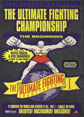 UFC 1 The Beginning Poster No Frame, Sport Poster, Home Decor, Wall Art