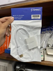 HDMI Male to VGA Female Video Converter Adapter Cable For PC 1080p HDTV Monitor - Picture 1 of 2