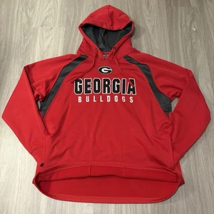 University of Georgia Bulldogs Stitched Red Colosseum Large Sweat Shirt - Picture 1 of 14