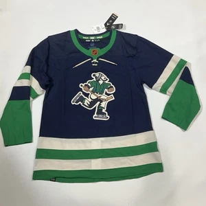 VANCOUVER CANUCKS AUTÉNTICO ADIDAS RETRO INVERSO 2.0 CAMISETA DE HOCKEY Talla 54 Nuevo - Imagen 1 de 21