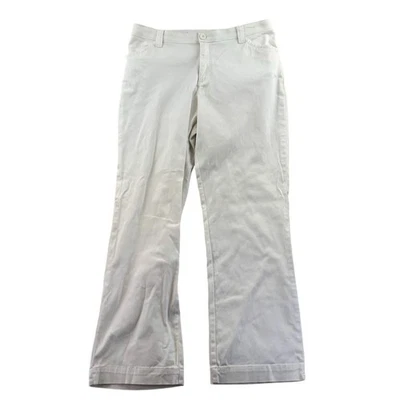 Pantalón Lee Mujer Talla 14 Mediano Elástico Cómodo Cintura Pierna Recta Foto 1 de 4