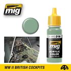 Ammo Of Mig Jimenez Acrylic Colour - Interior Green (Fs 34226) (Bs 283) 17Ml