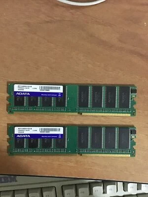 Memoria DDR AD1U400A1G3-B ADATA 1GB PC3200 400MHz CL3 184-Pin - Immagine 1 di 2