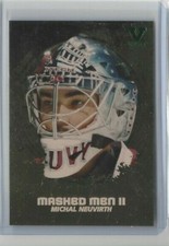 2009-10 Between The Pipes Masked Men II Gold #MM14 Michal Neuvirth VAULT 