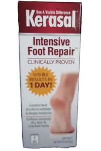 Intensive Foot Repair Skin Healing Ointment Cracked Heels Dry Feet 1 Oz.