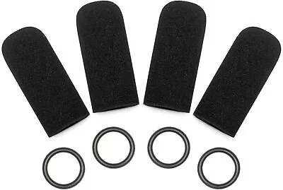 VOARMAKS 4 Pack Foam Mic Covers For David Clark M-4,M-5,M-7,M-77 Series DC-87 Headset
