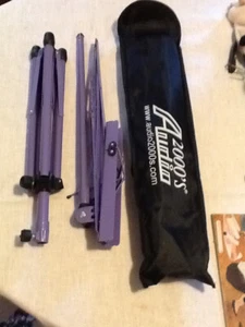 AUDIO 2000 PORTABLE SHEET MUSIC STAND WITH CARRY CASE 42723a - Picture 1 of 7