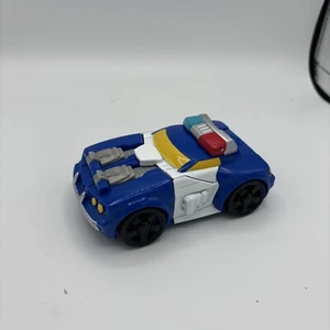 Playskool Heroes Transformers Rescue Bots Chase The Police Bot Cop Car Hasbro - Picture 1 of 10