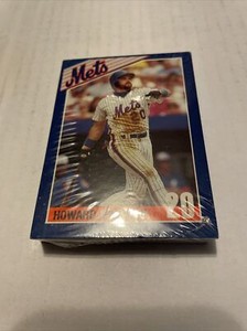 1990 Kahns New York Mets Team Set Unopened 