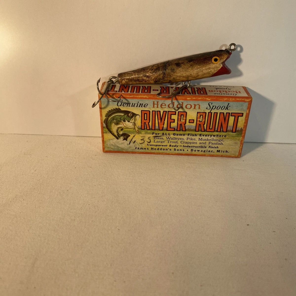 Heddon Vintage Frog Lure Vintage Fishing Lures for sale | eBay