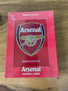 Arsenal FC Football Club Sports Legends Sealed Tin  27 Cards Season 2012/13