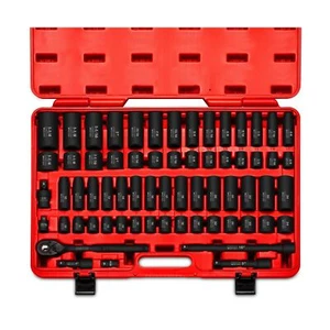 Neiko 02448A 1/2" Antrieb Master Impact Steckschlüsselsatz 65 Stück tief 34,8 Pfund - Bild 1 von 7