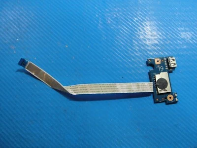 Placa lectora de tarjetas USB genuina para computadora portátil HP 17-by0062st 17,3" con cable 6050A2979801 Foto 1 de 2