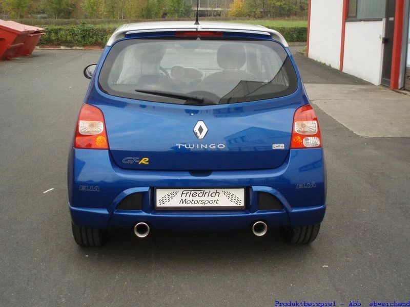 FMS Escape Deportivo Duplex Acero Inoxidable Renault Twingo GT (N, desde 07) 1.2l TCE 74kW - Imagen 1 de 1
