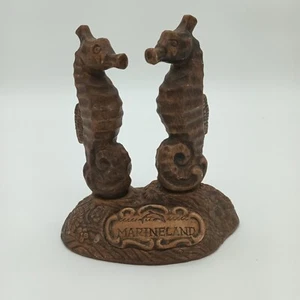 Juego de coctelera de sal y pimienta de caballito de mar de cerámica Treasure Craft EE. UU. de colección Marineland - Imagen 1 de 15