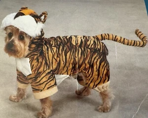 Costume Casual Cane Tigre Canino Extra Piccolo Halloween XS Pet Cucciolo Vestire - Foto 1 di 2