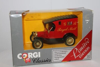 Corgi Classics Ford Model "T" Van #C877 G.R. Royal Mail Limited Edition  1:43s - Image 1 of 4
