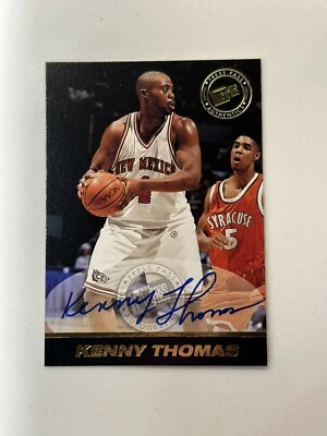1999 Kenny Thomas Press Pass Auto New Mexico/Kings - Imagem 1 de 2