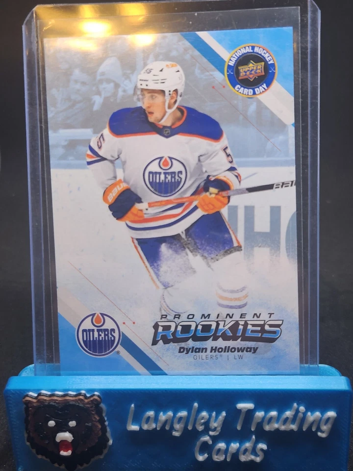 2023 Upper Deck Dylan Holloway Rookie National Hockey Card Day  - Image 1 of 1