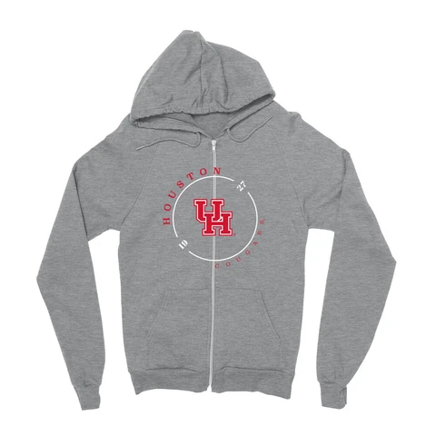Venley Official NCAA University of Houston Cougars 1927 Zip Hoodie Cover