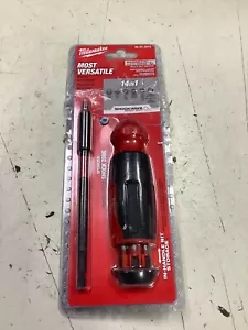 Milwaukee 48-22-2915 14-in-1 Multi-Bit Screwdriver W/ SHOCKWAVE Impact Duty Bits - Picture 1 of 1