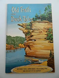 Vintage 1966 Wisconsin Dells Region - Old Trails and Duck Tales Booklet–32 Pages - Picture 1 of 5