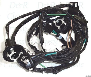 Arnés de cableado de lámpara trasera 69 Camaro Rally Sport *Hecho en EE. UU.* luz trasera telar RS - Imagen 1 de 2
