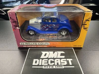 Ace '33 Willy's Coupe Diecast Coin Bank First Gear 1/24 NEW - Image 1 of 4