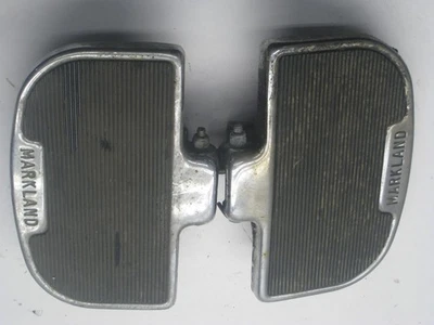 1980 YAMAHA XS1100 XS 1100 REAR PASSENGER FLOOR STEP BOARDS OEM PAIR LEFT/RIGHT - Imagem 1 de 3