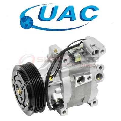 UAC AC Compressor for 2001-2002 Toyota MR2 Spyder - Heating Air Conditioning gf - Image 1 of 4
