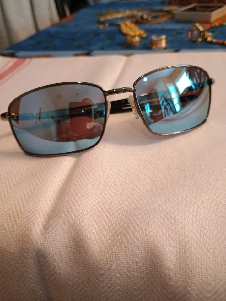 NUEVO Gafas de sol Revo Relay RE 1014 GF 01 GY Negro Gris Polarizado Aviador RE1014 Foto 1 de 1