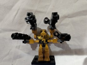 LEGO EXO Force MECA ONE HUNDRED Gold Robot Minifigure Exf012 7713 8108 7709*READ
