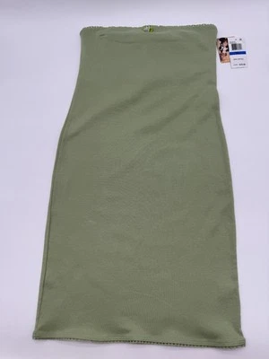 Mini Vestido Tubo Tejido SELF ESTIMA Juniors | Verde Oliva | Talla XL | Ambiente Vintage Foto 1 de 4