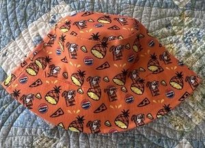 Pineapple Pepsi Bucket Hat Limited Edition Little Caesars Reversible 2024 - Picture 1 of 6